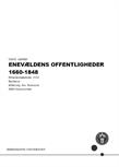 Enevældens Offentligheder 1660-1848 ES26
